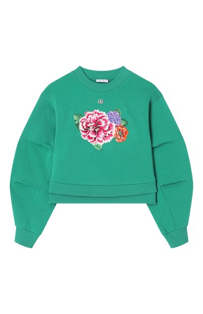 Хлопковый свитшот DOLCE & GABBANA, арт. L5JWBS/G702B/8-14