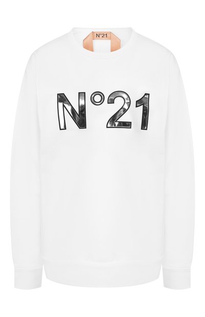 Женский хлопковый свитшот N21, арт. 20E N2P0/E021/6313