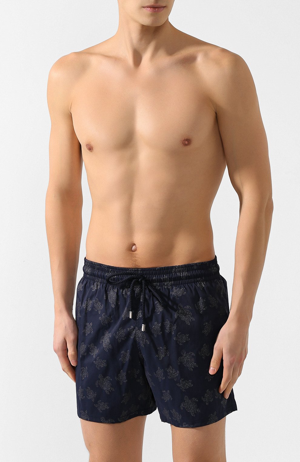 Плавки-шорты VILEBREQUIN темно-синего цвета по цене 31000 руб., арт. MSOC0D03, фото 3 Плавки-шорты VILEBREQUIN, арт. MSOC0D03, фото 3