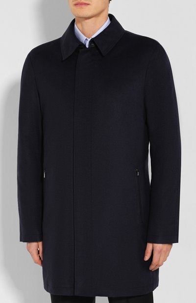 Пальто из смеси шелка и шерсти ZILLI, арт. MAS-TIMBU-30291/0002, фото 3