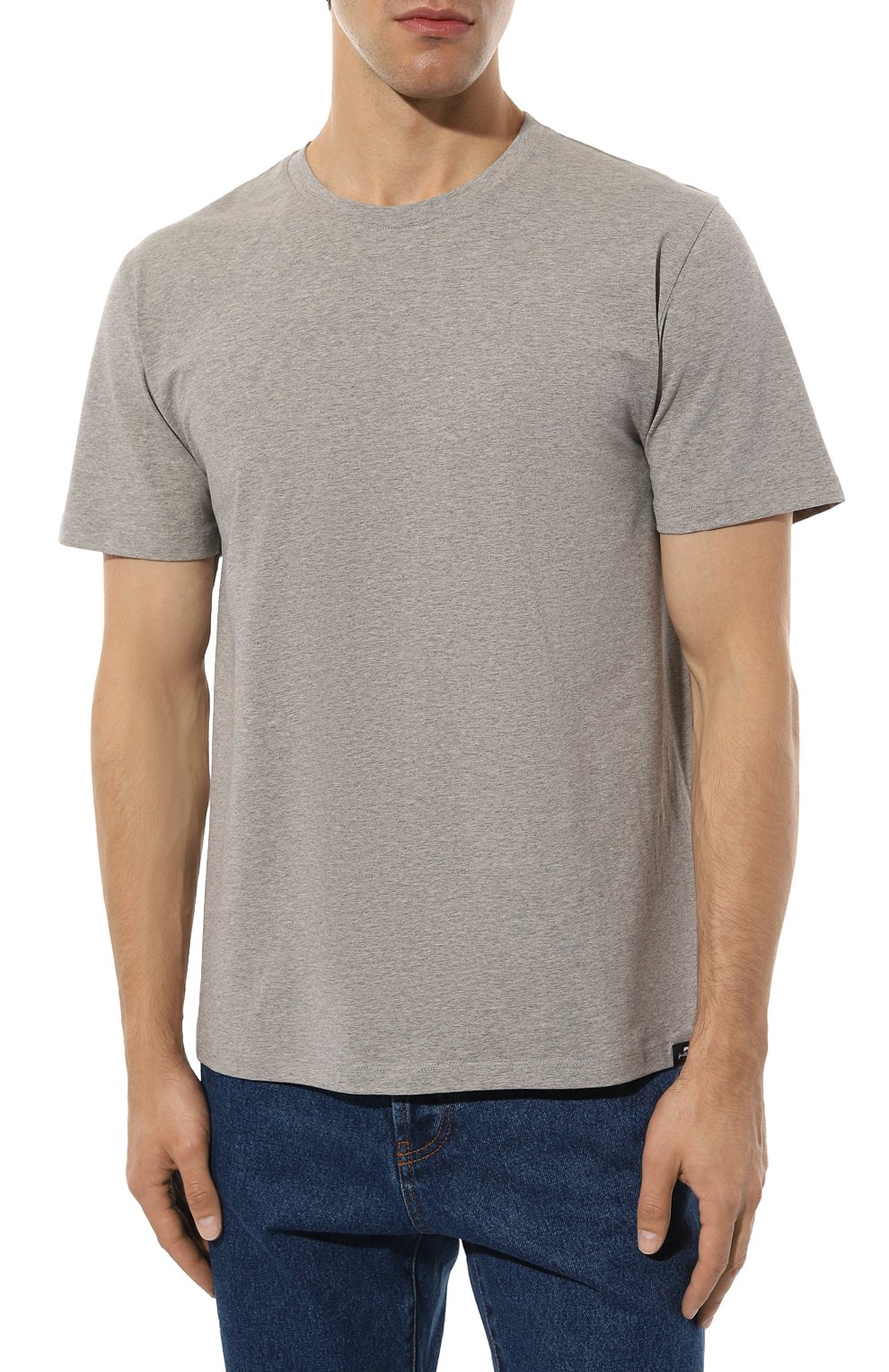 Хлопковая футболка 7 FOR ALL MANKIND, арт. JSIM2370GM, фото 3