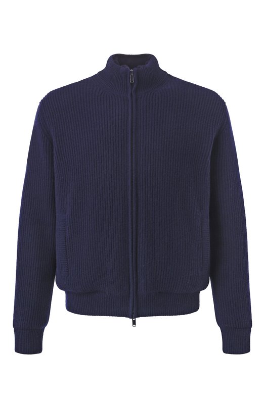 Кашемировый бомбер с подкладкой из норки MVST FTXTRECK-ES3625-2V BS/TR-ES3625-1 Синий FTXTRECK-ES3625-2V BS/TR-ES3625-1