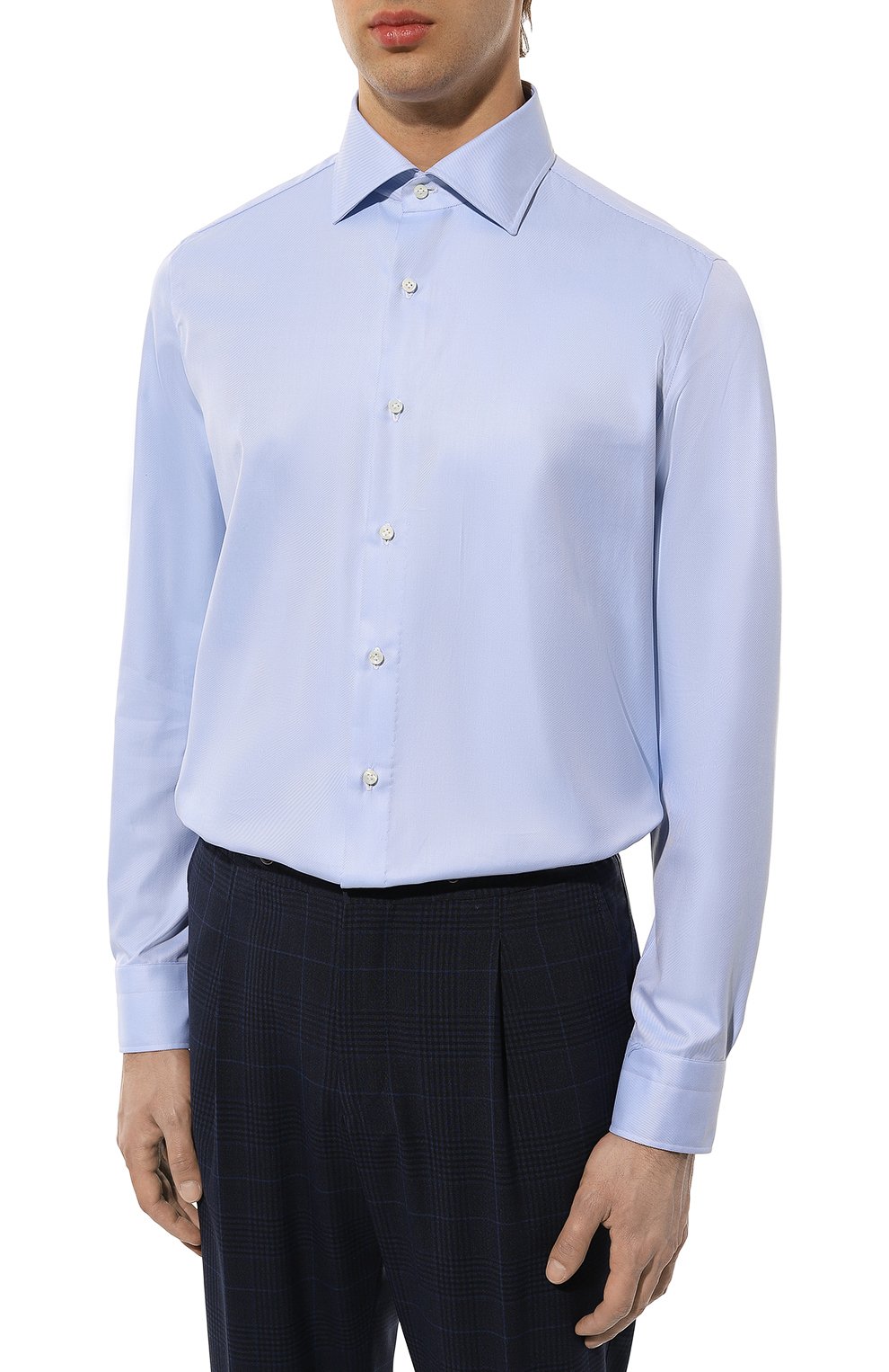 Хлопковая сорочка LUIGI BORRELLI, арт. PS30058/ACHILLE/ST/EV1/PC, фото 4