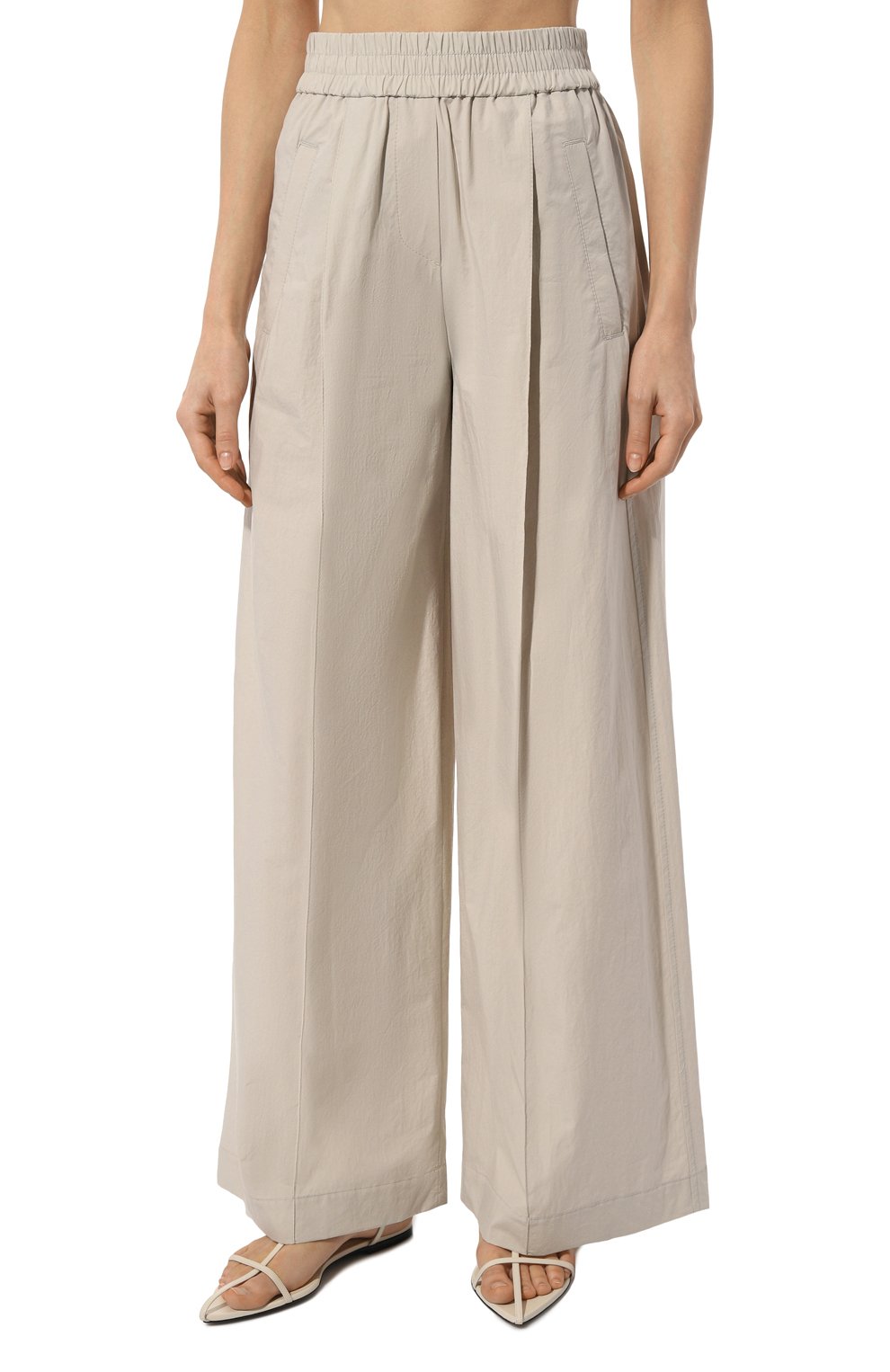 Хлопковые брюки BRUNELLO CUCINELLI, арт. ML949B1325, фото 3