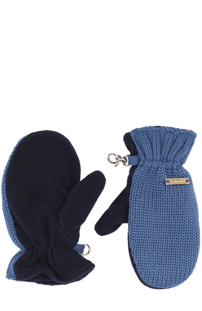 Вязаные варежки с карабином IL TRENINO, арт. 17 9664/E0, фото 2