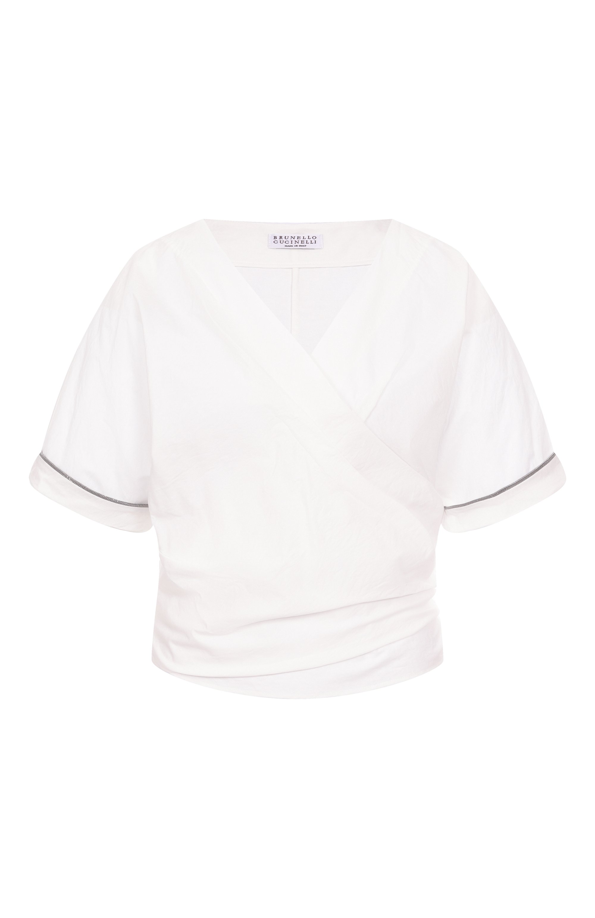 Хлопковый топ BRUNELLO CUCINELLI, арт. M0F79FB206, фото 1