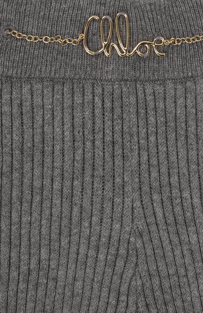 Легинсы из хлопка и шерсти CHLOÉ, арт. C20627, фото 3