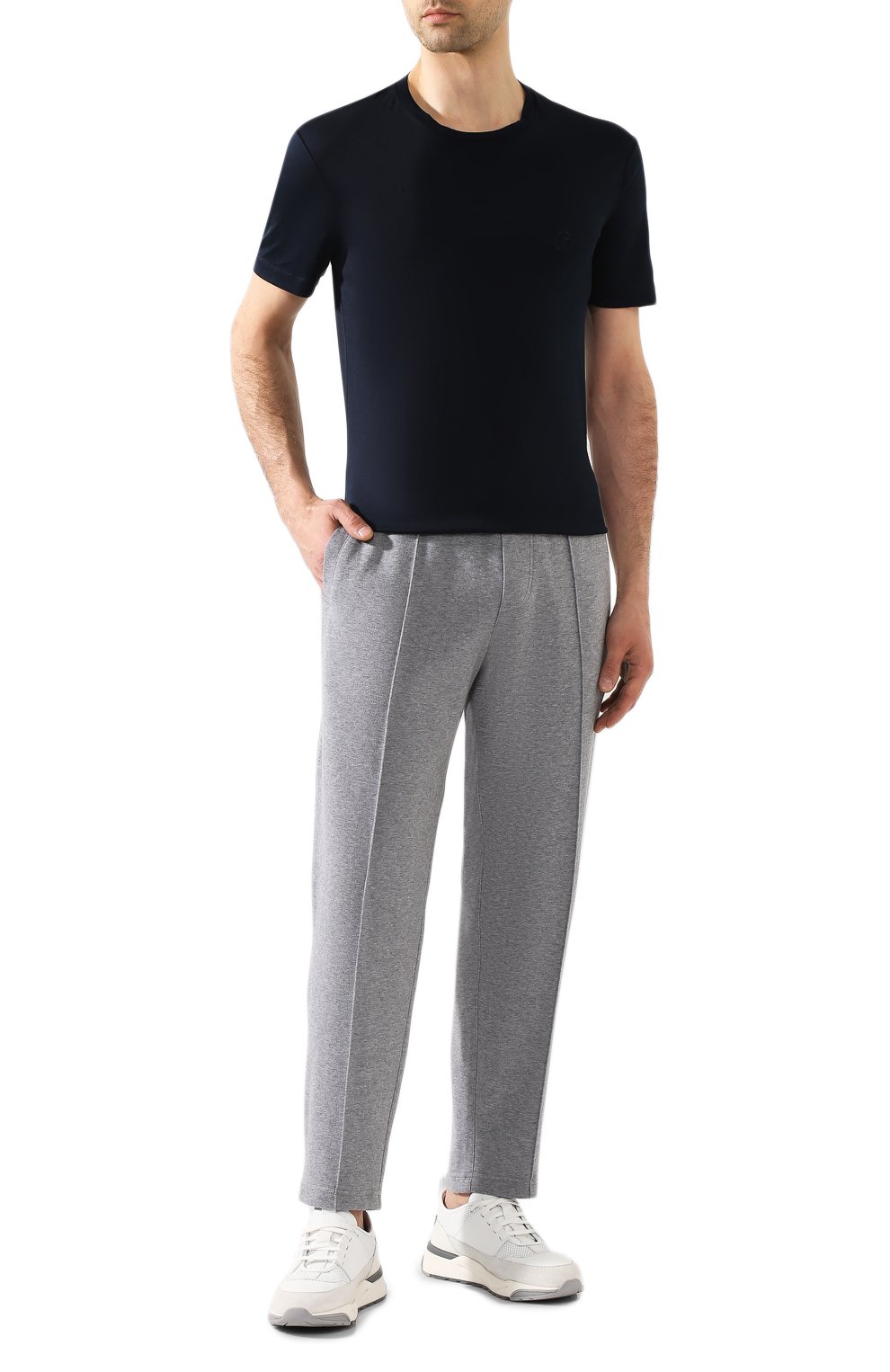 Хлопковые брюки BRUNELLO CUCINELLI, арт. M0T313212G, фото 2