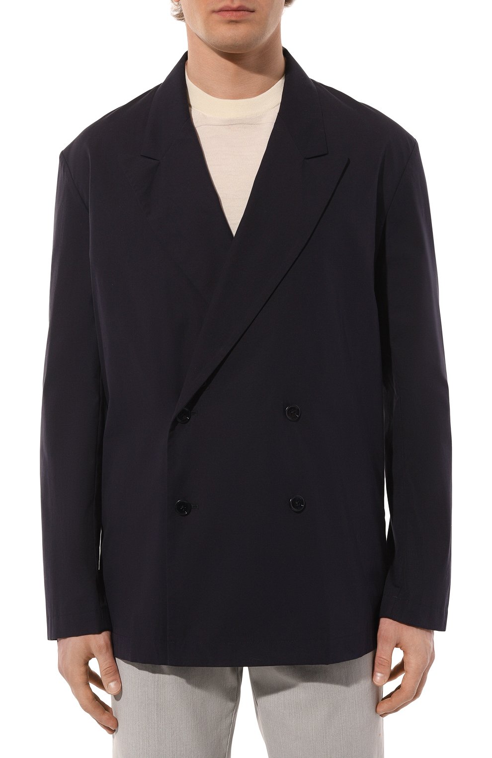 Хлопковый пиджак DRIES VAN NOTEN, арт. 020732-8329, фото 3