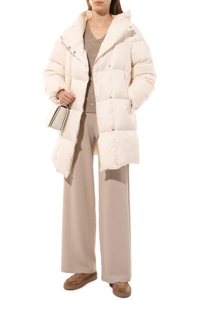 Пуловер D.EXTERIOR бежевого цвета по цене 39250 руб., арт. 59335, фото 2 Пуловер D.EXTERIOR, арт. 59335, фото 2