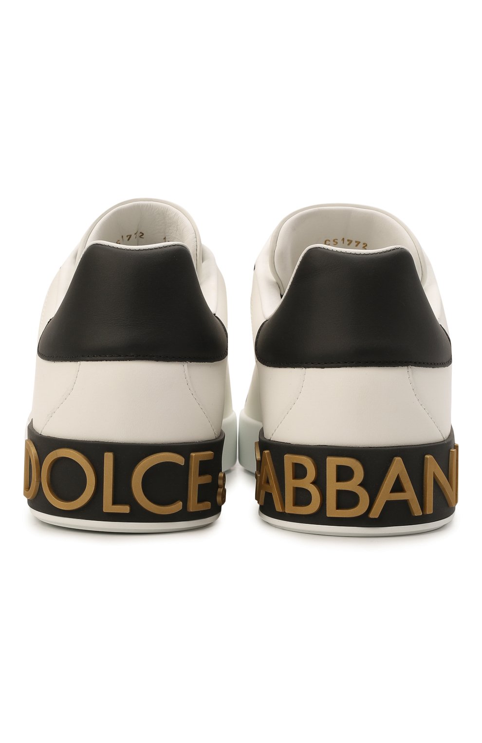 Кожаные кеды portofino DOLCE & GABBANA, арт. CS1772/B5925, фото 7