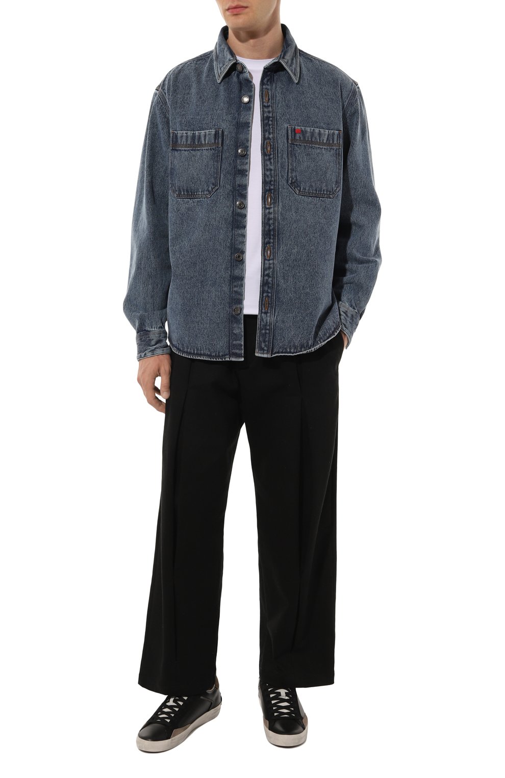 Комбинированные кеды distressed CRIME LONDON, арт. 15009AA7, фото 2