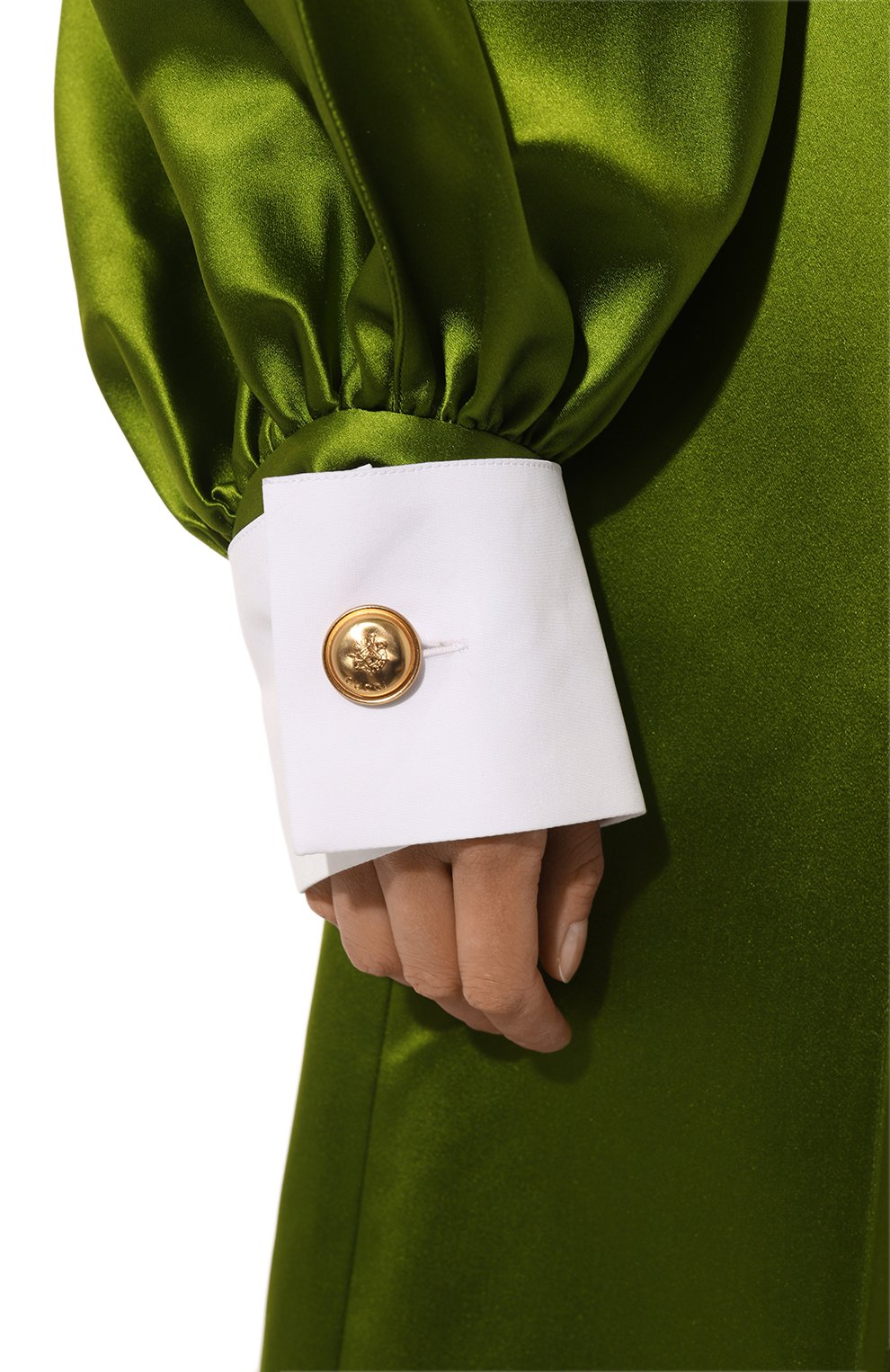 Атласное платье GUCCI, арт. 669272 ZAIBW, фото 5