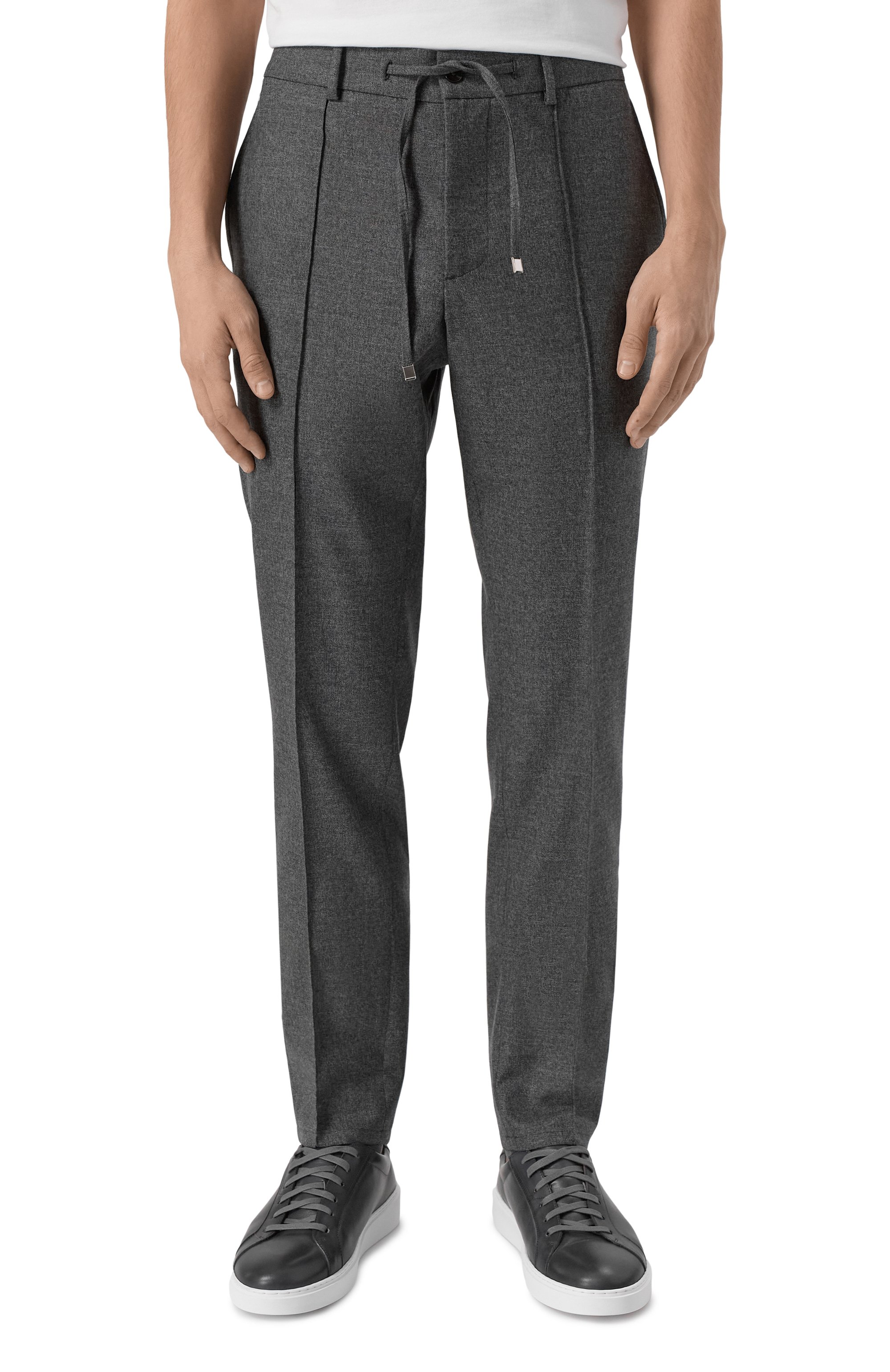 Брюки из шерсти и хлопка ANDREA CAMPAGNA, арт. SPIAGGIA CITY/GB1652, фото 3