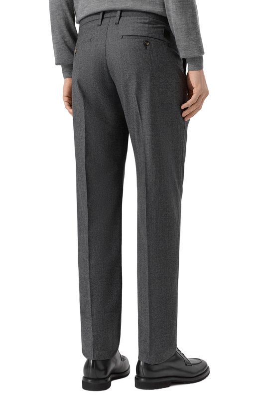 Шерстяные брюки Jacob Cohen JUM_PT001 002 T802A RW Серый  JUM_PT001 002 T802A RW Фото 4