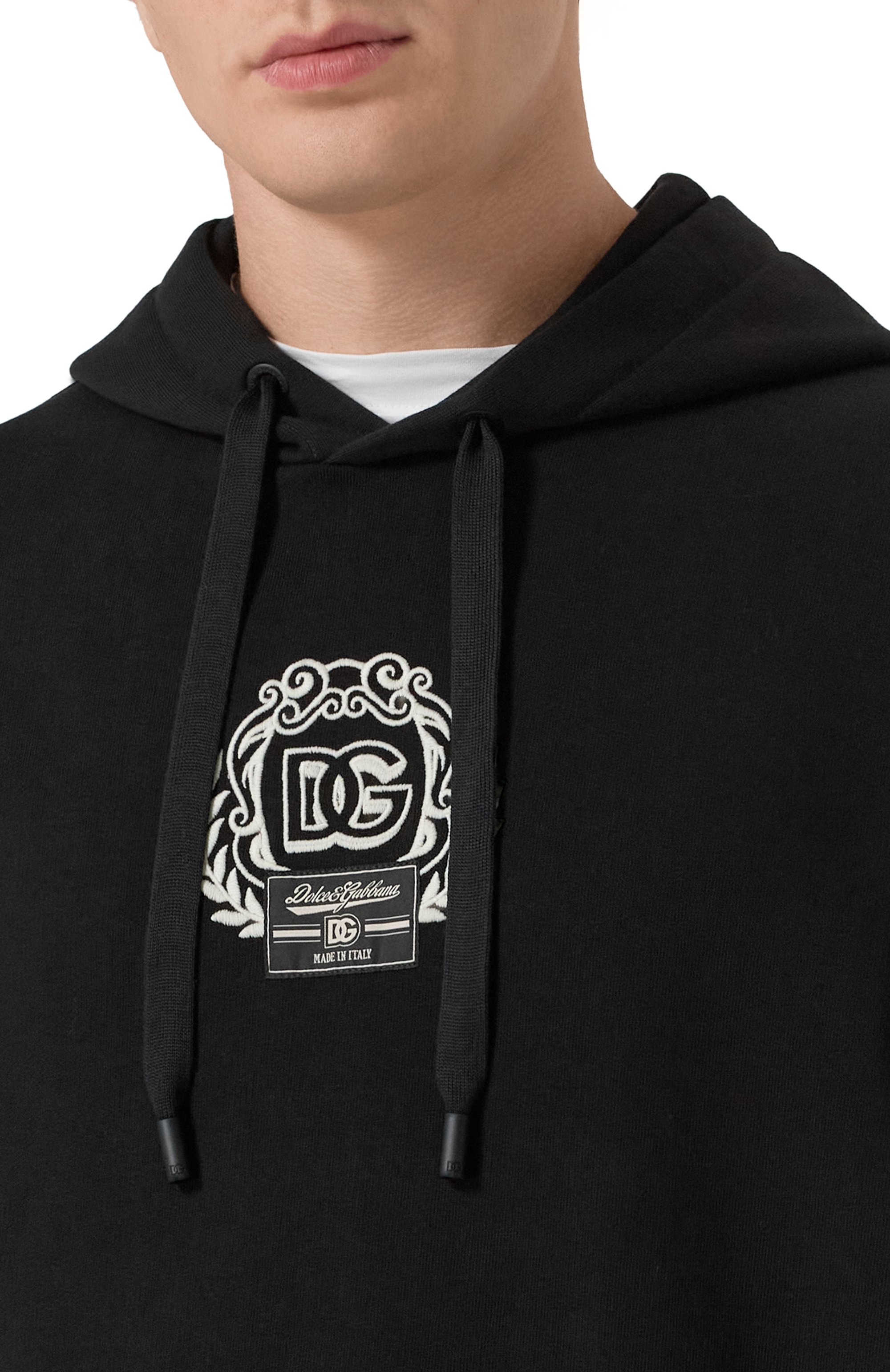 Хлопковое худи DOLCE & GABBANA, арт. G9B0UZ/HU7DU, фото 5