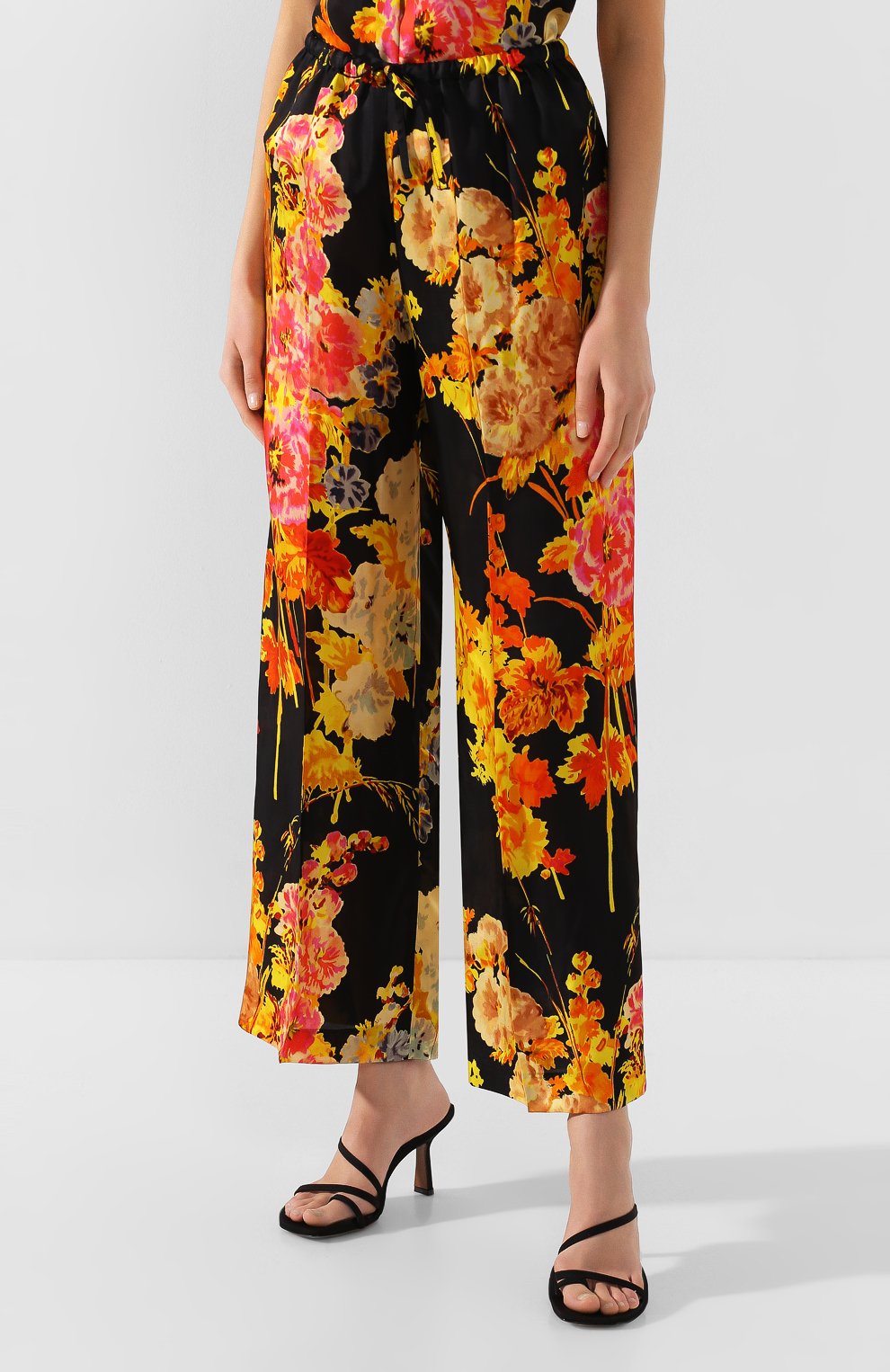 Брюки из вискозы DRIES VAN NOTEN, арт. 201-10983-9404, фото 3