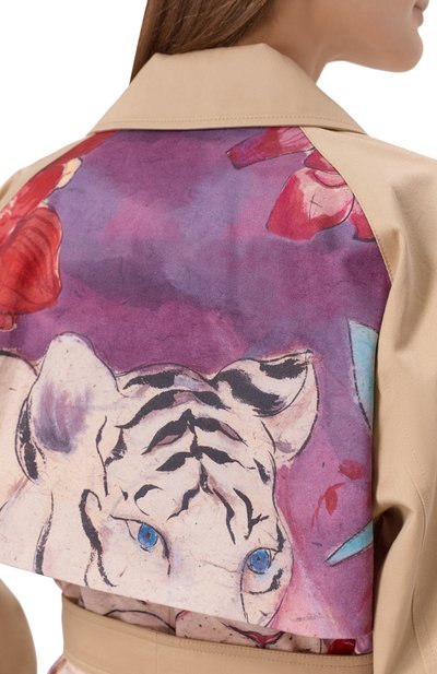 Хлопковый тренч WEEKEND MAX MARA, арт. WKSNINFA, фото 5