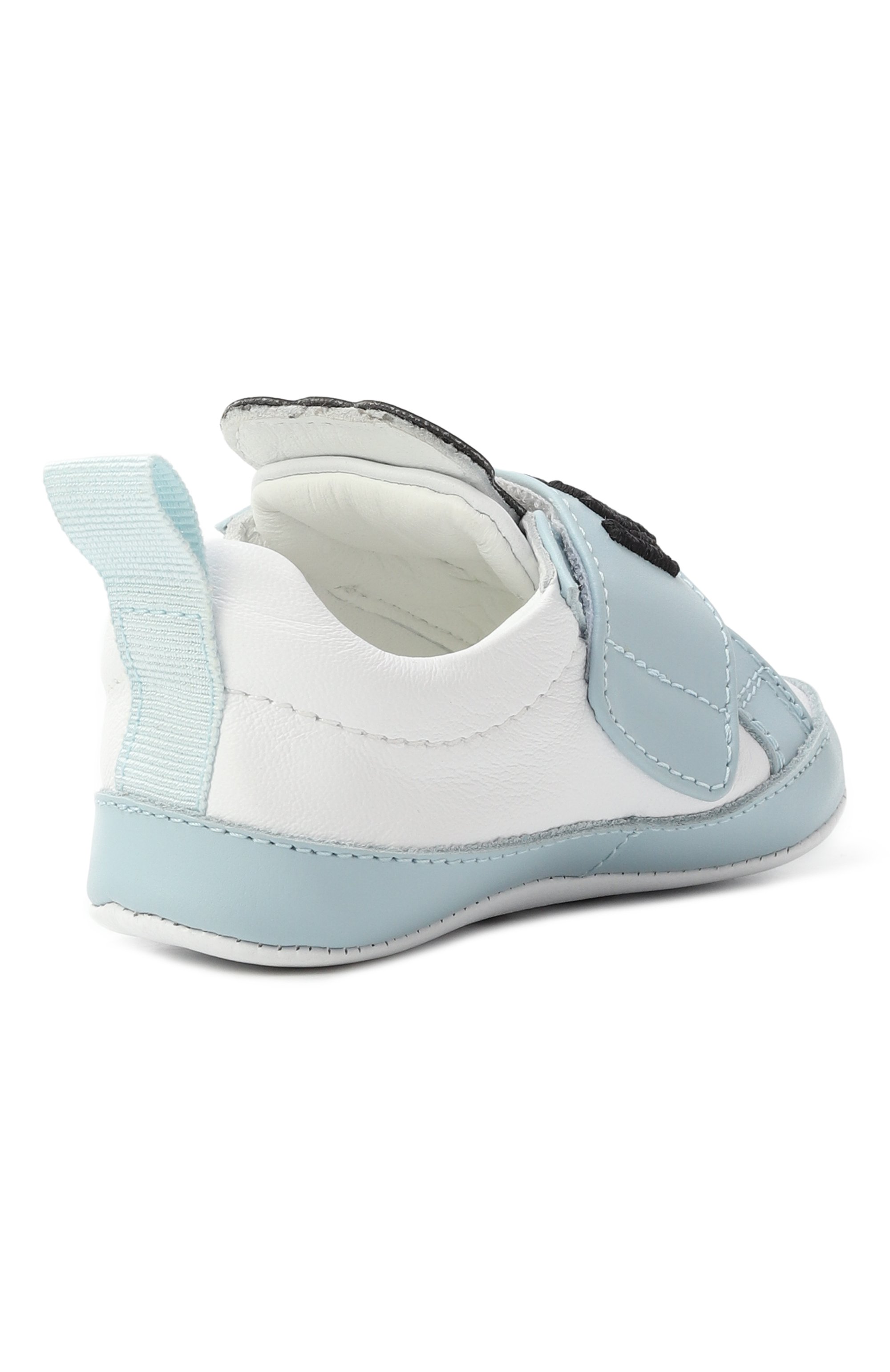 Кожаные пинетки MOSCHINO, арт. 81811/VAR2/15-19, фото 3