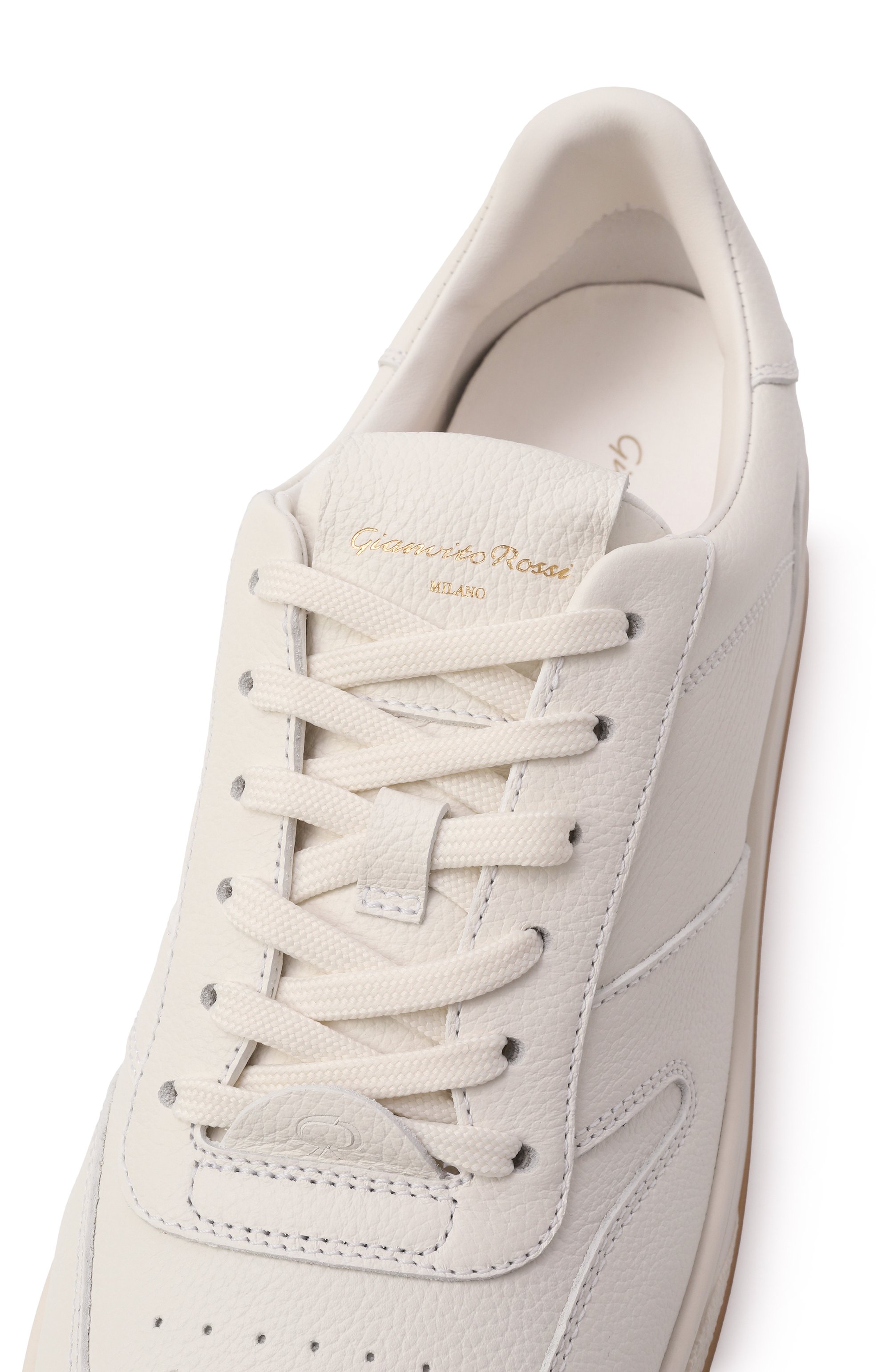 Кожаные кеды slam GIANVITO ROSSI, арт. G25480.FXSBIAN, фото 7