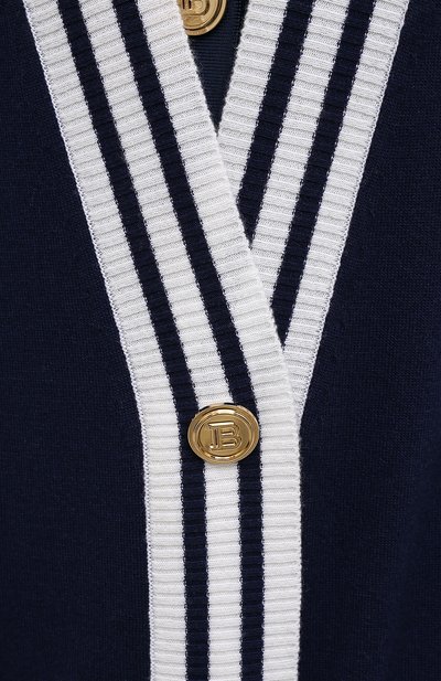 Кардиган из шерсти и кашемира BALMAIN, арт. VF13405/K225, фото 5