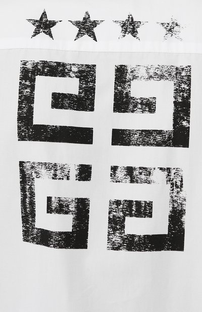 Хлопковая рубашка GIVENCHY, арт. BM610814M6, фото 5