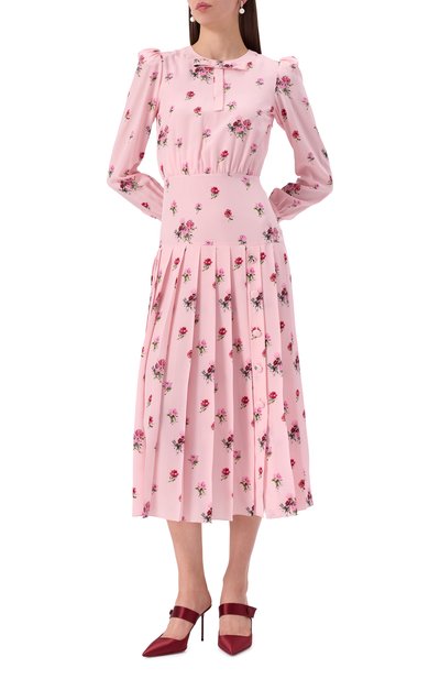 Шелковое платье ALESSANDRA RICH, арт. FABX4020-F4466, фото 3