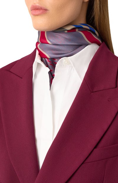Шелковая шаль GIORGIO ARMANI, арт. GW000837/AF14829, фото 2