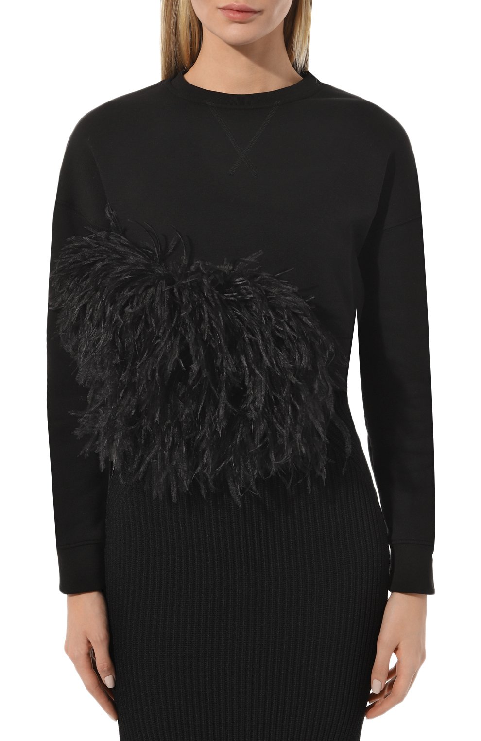 Хлопковый свитшот N21, арт. N2M/E011/4038, фото 3