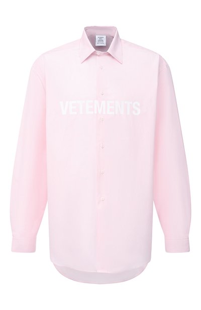 Женская хлопковая рубашка VETEMENTS, арт. UE51SH300P 1004/W