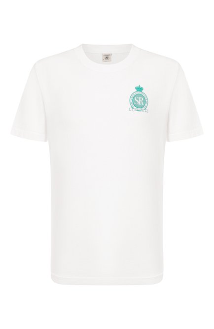 Мужская хлопковая футболка SPORTY AND RICH, арт. T0043620219WH01