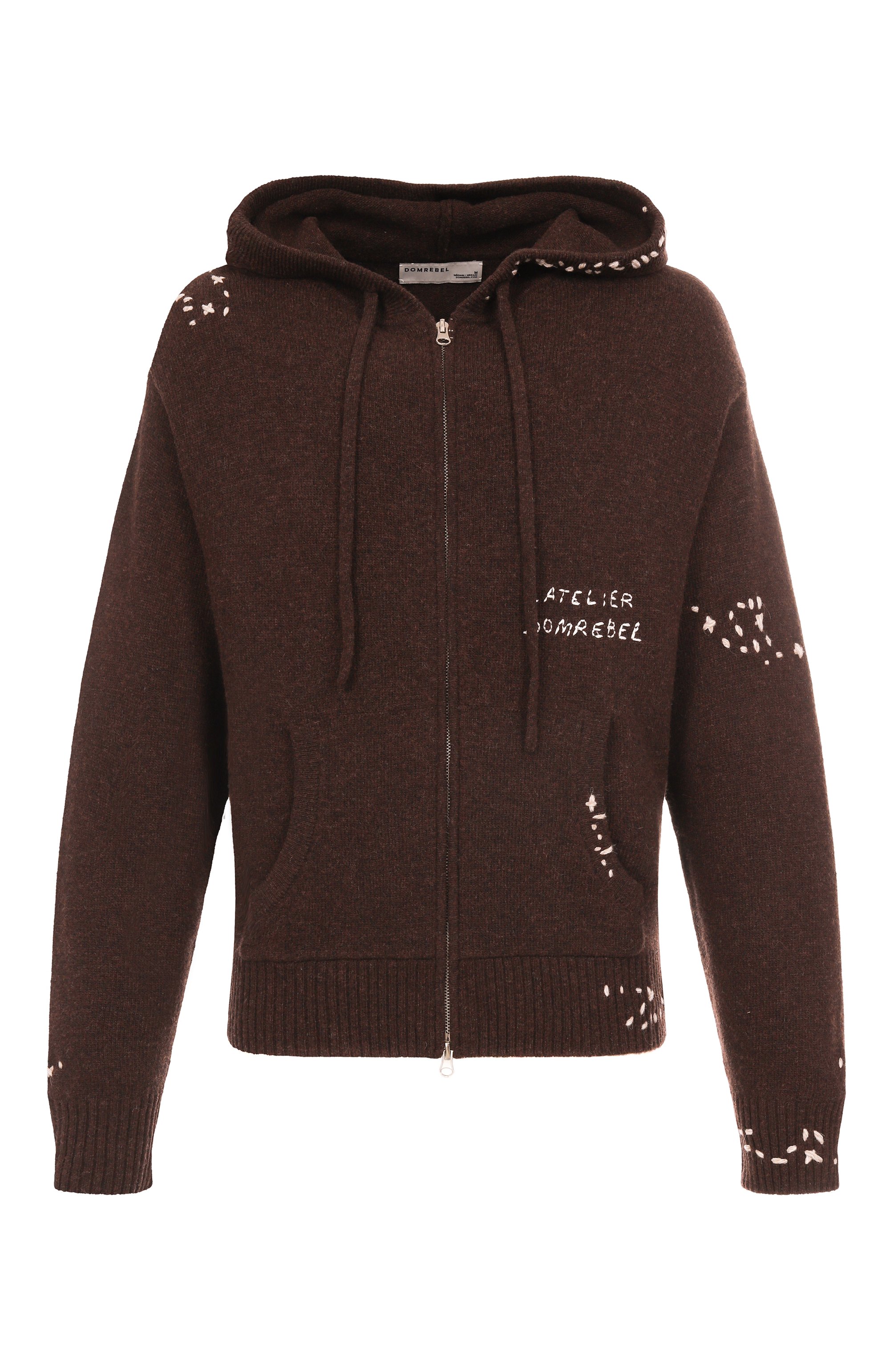 Кардиган DOMREBEL, арт. M 0FFICE/KNIT H00DIE ZIP, фото 1