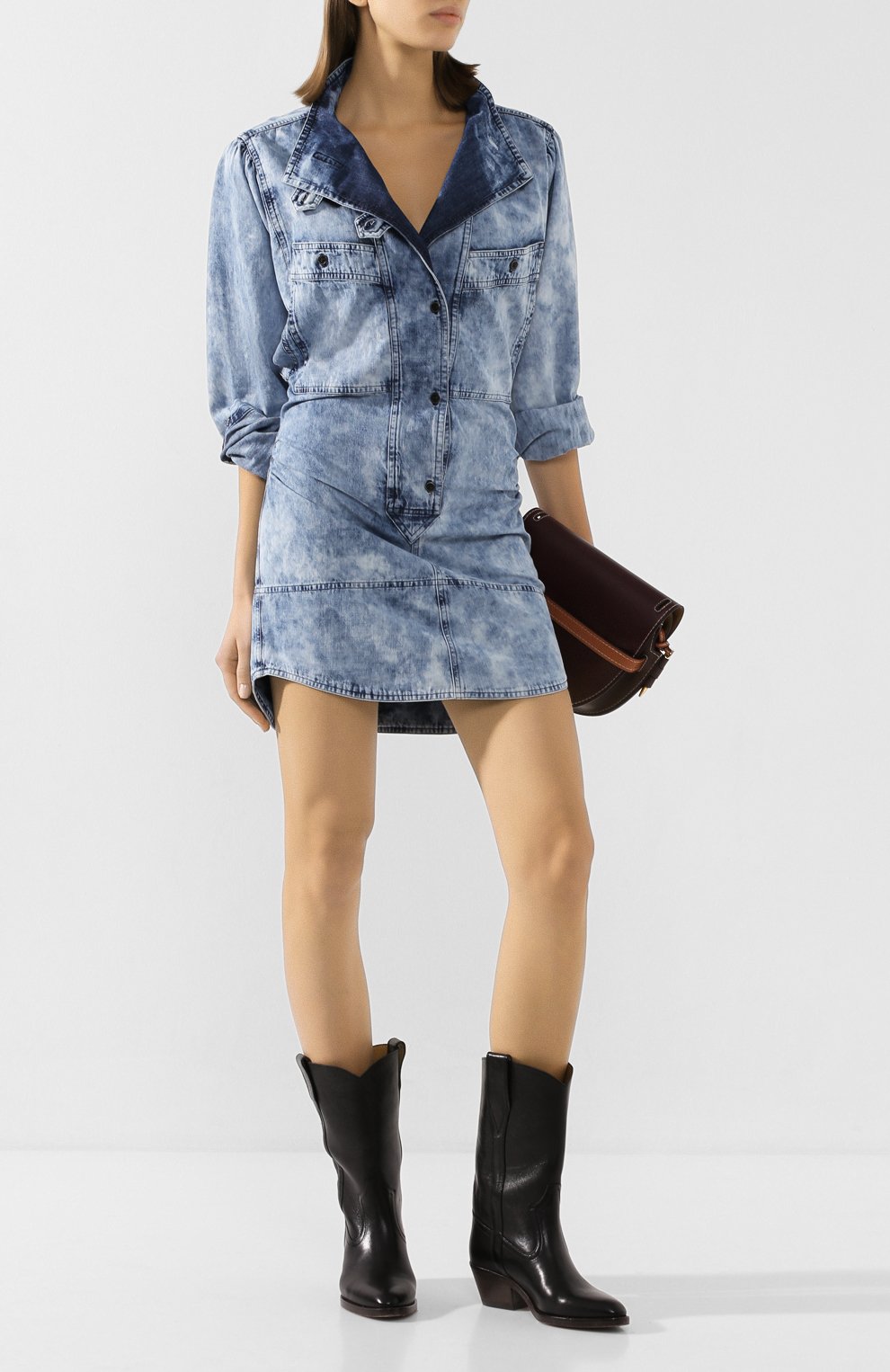 Джинсовое платье ISABEL MARANT ETOILE, арт. R01629-20P022E/INAR0A, фото 2