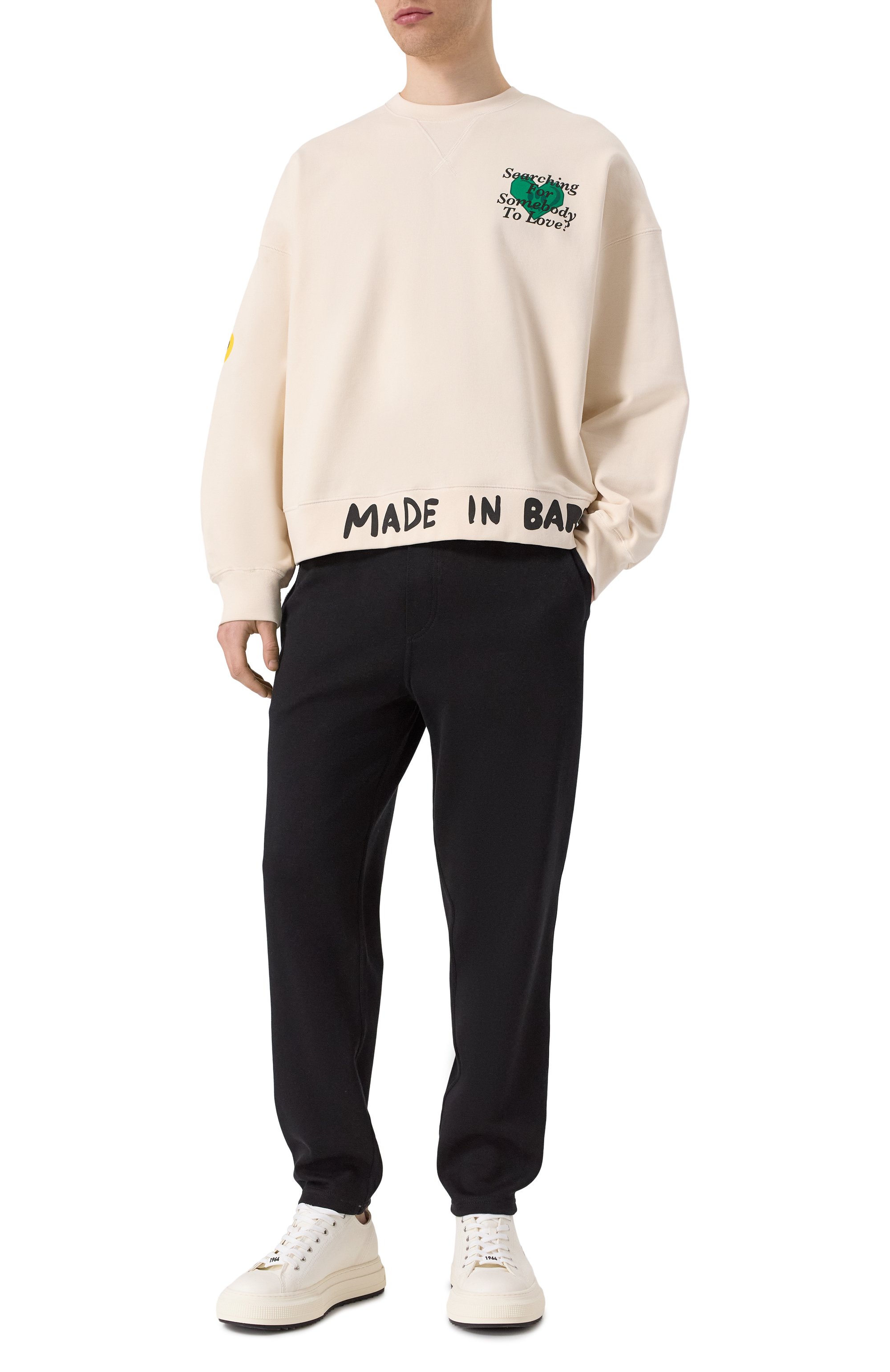 Хлопковый свитшот BARROW, арт. S5BWMASW059, фото 2