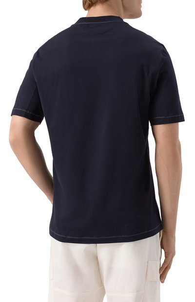 Хлопковая футболка BRUNELLO CUCINELLI, арт. M0B131328G, фото 4