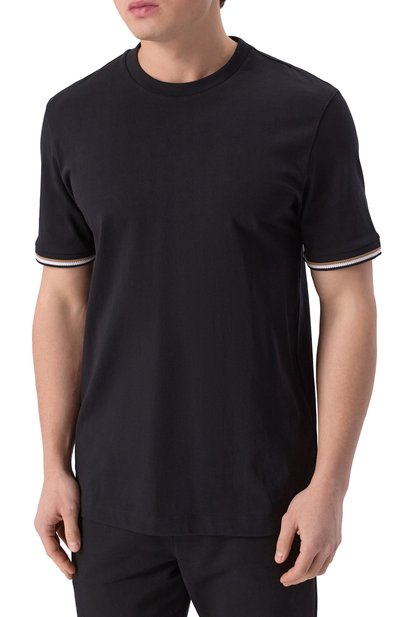 Хлопковая футболка BOSS, арт. 50501097, фото 3