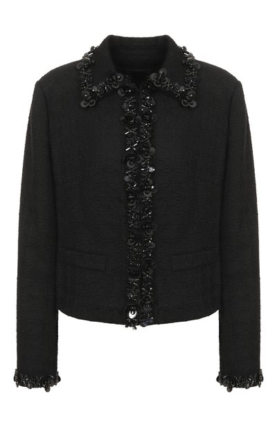 Женский шерстяной жакет DOLCE & GABBANA, арт. F27GGZ/FUCDQ