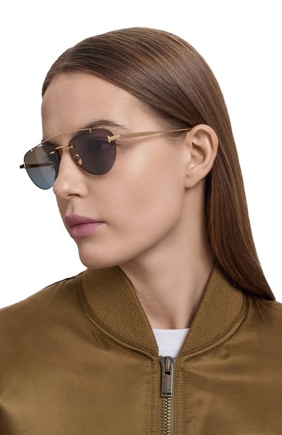 Солнцезащитные очки TOM FORD серого цвета по цене 65500 руб., арт. TF1356 30F, фото 2 Солнцезащитные очки TOM FORD, арт. TF1356 30F, фото 2