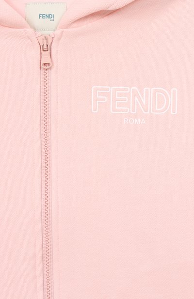 Хлопковая толстовка FENDI, арт. JUH109/5V0/8A-12+, фото 3