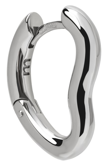 Женская асимметричная моносерьга MOONKA, арт. trn-mkon1-s