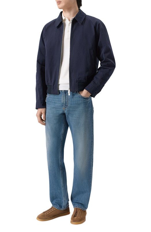 Замшевые кеды Elton H`D`S`N Baracco ELT0N.K.1*/VIT.R0VESCIAT0 Коричневый  ELT0N.K.1*/VIT.R0VESCIAT0 Фото 2