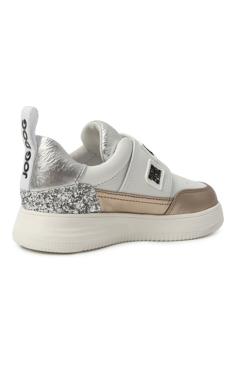 Кожаные кеды JOG DOG, арт. 2635BUINF5-055, фото 3