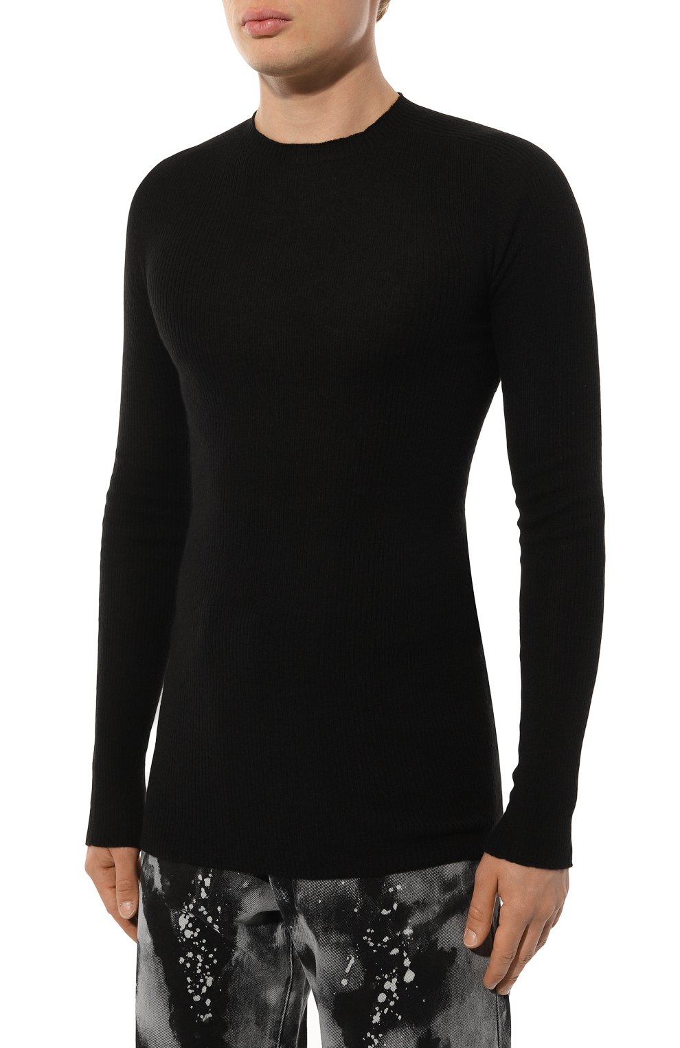 Шерстяной джемпер RICK OWENS, арт. RU02C7637/RIBM, фото 3