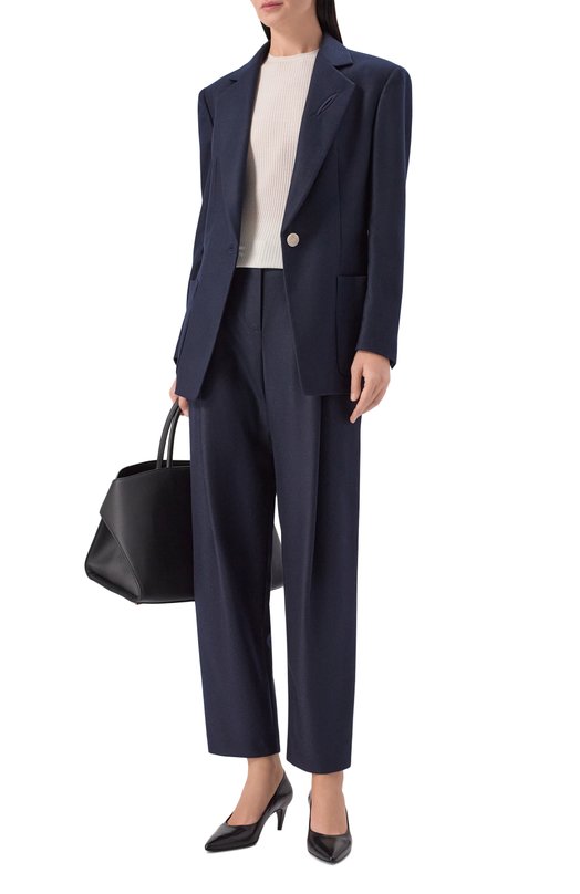 Кашемировый жакет Giorgio Armani GW002317/TE15278 Синий  GW002317/TE15278 Фото 2