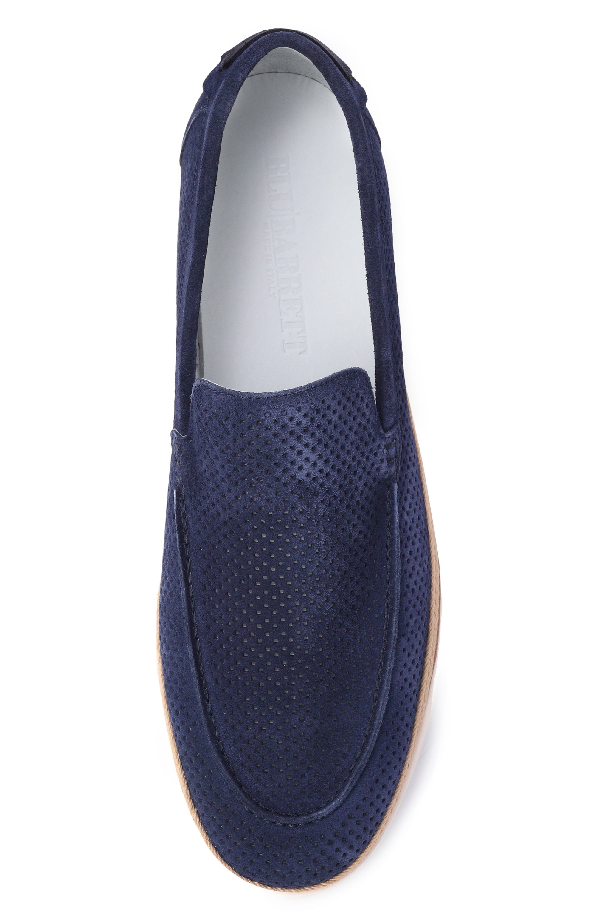 Замшевые лоферы clio BLU BARRETT, арт. PIAN-13463.4/LIGHT CASHEMERE, фото 5