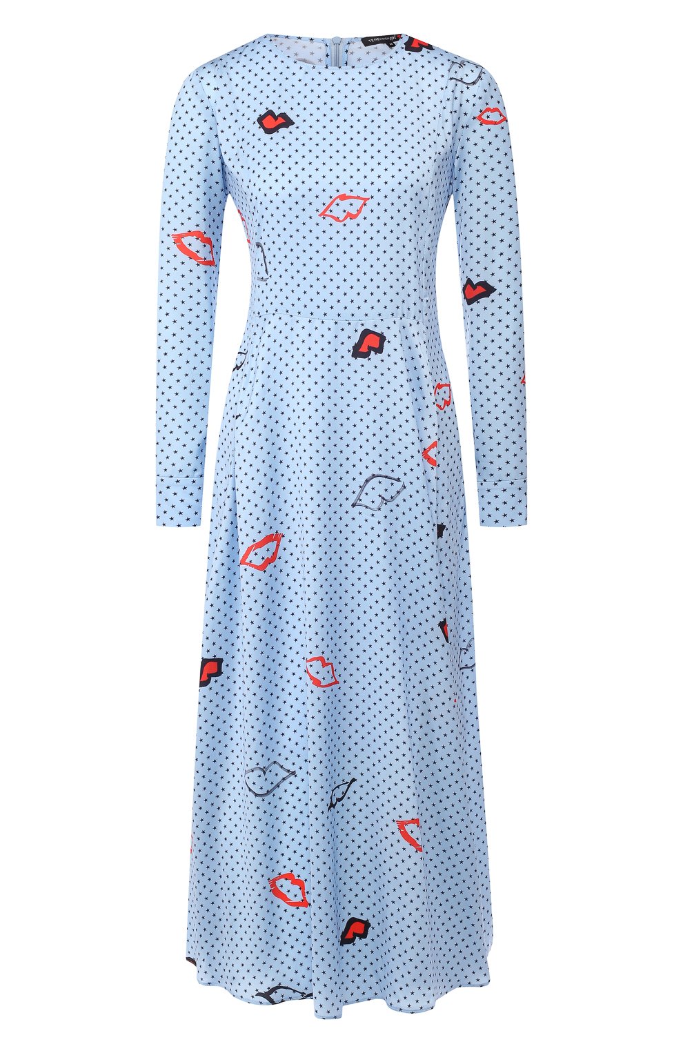 Платье с принтом TEREKHOV GIRL, арт. 2D091/8115.LIPS419/S19, фото 1