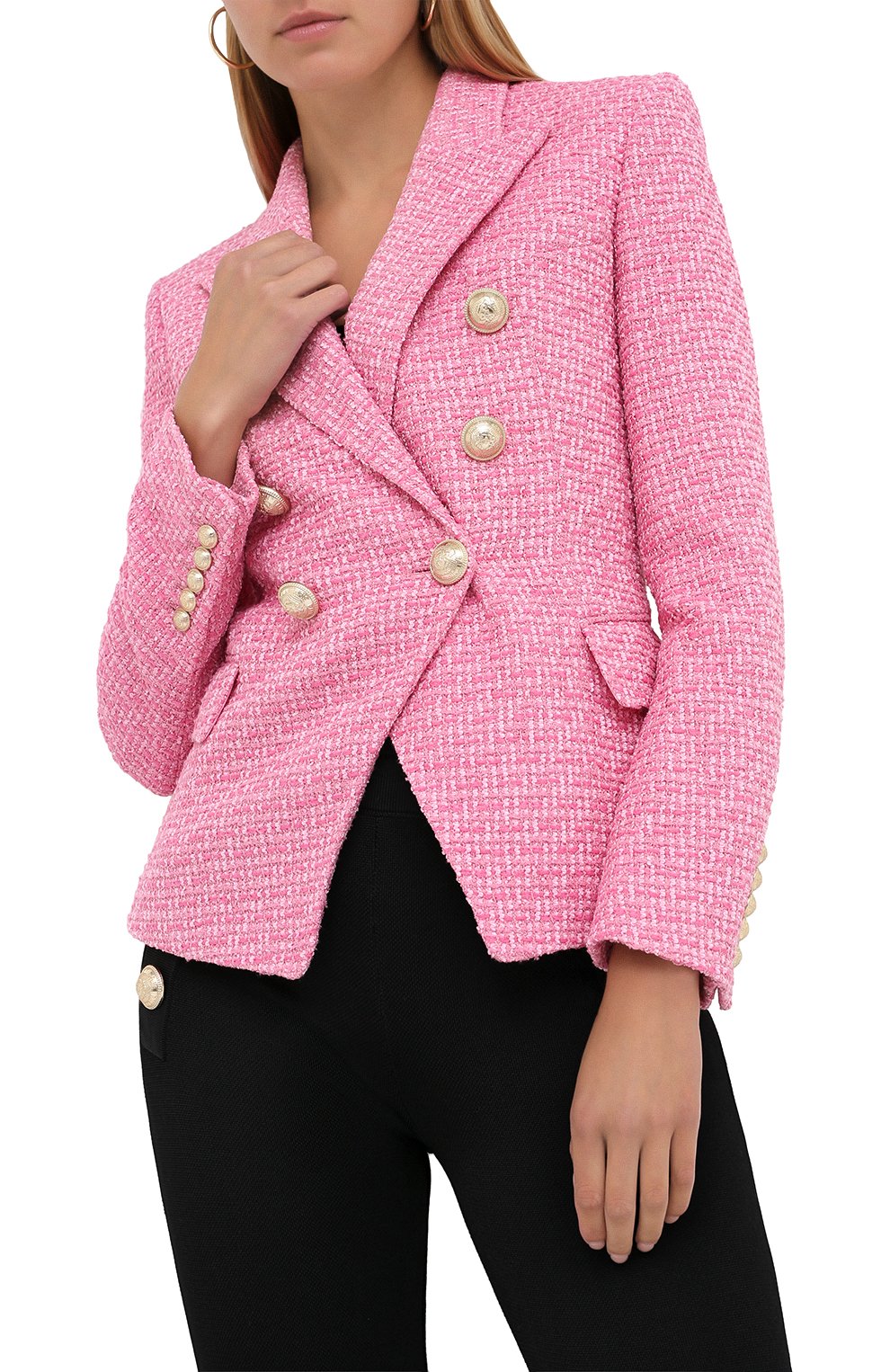 Двубортный жакет BALMAIN, арт. UF17110/C257, фото 3