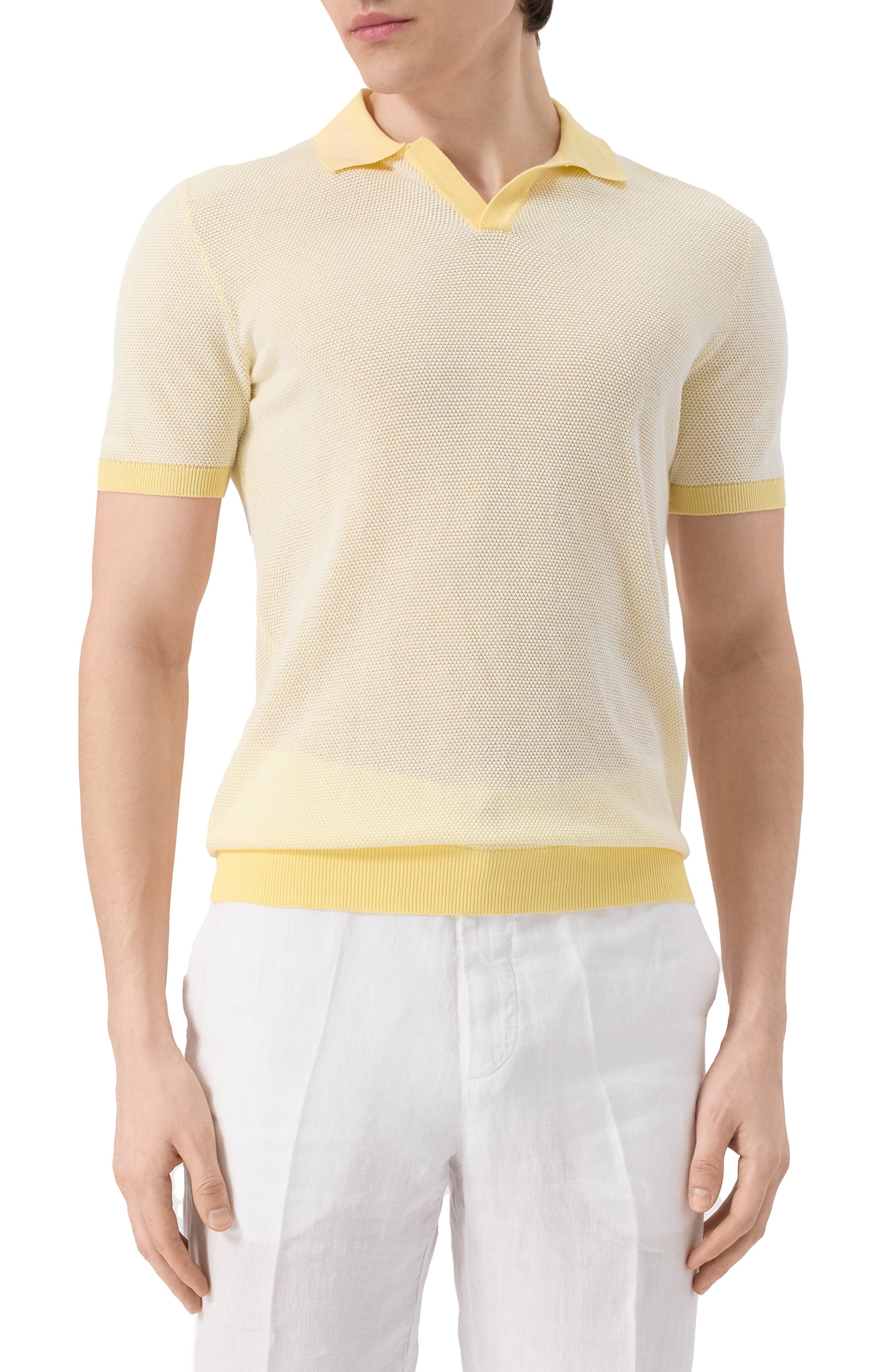 Хлопковое поло GRAN SASSO, арт. 57155/26901, фото 3