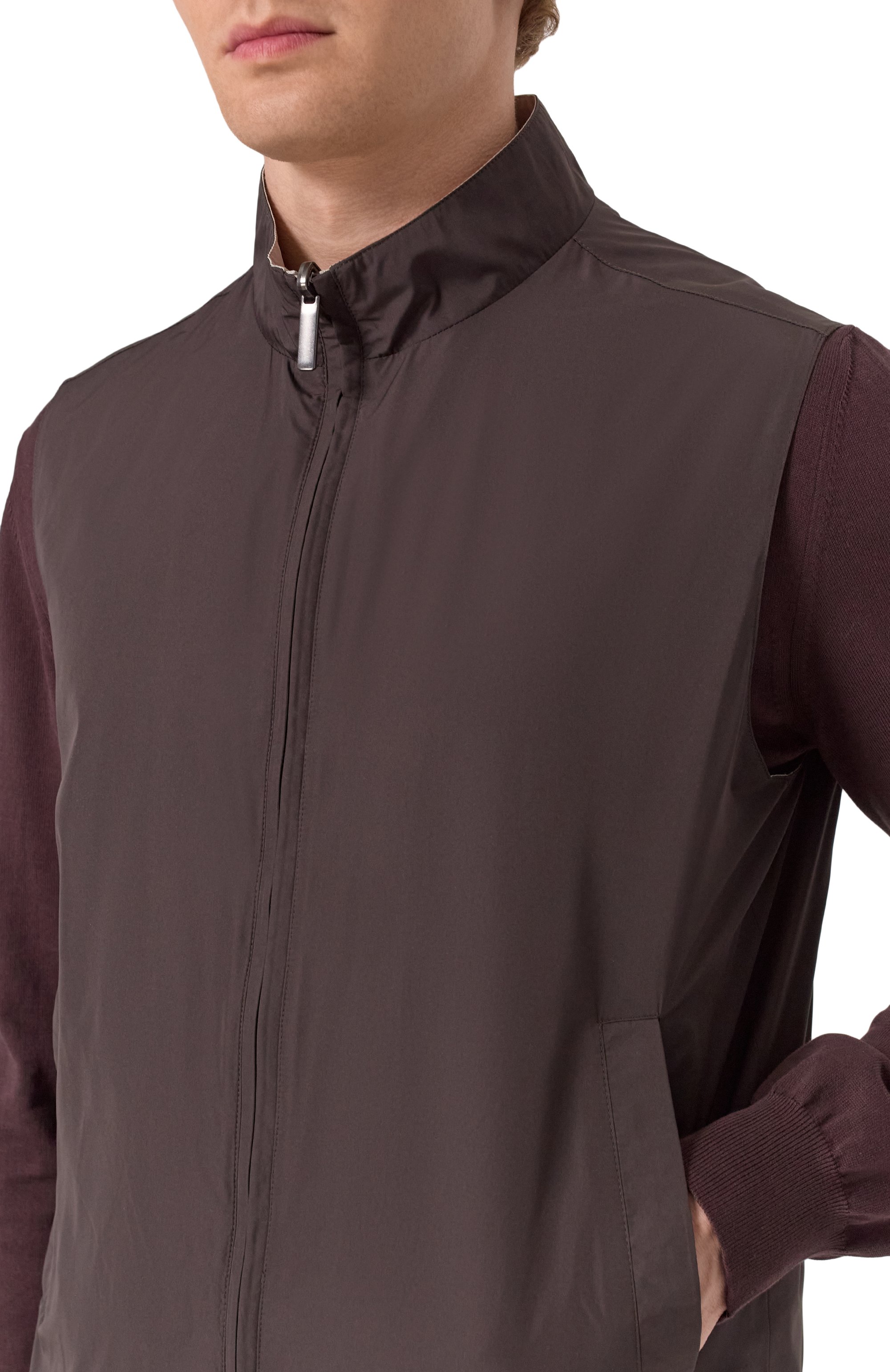 Двусторонний жилет CANALI, арт. 040874/SG03188, фото 5