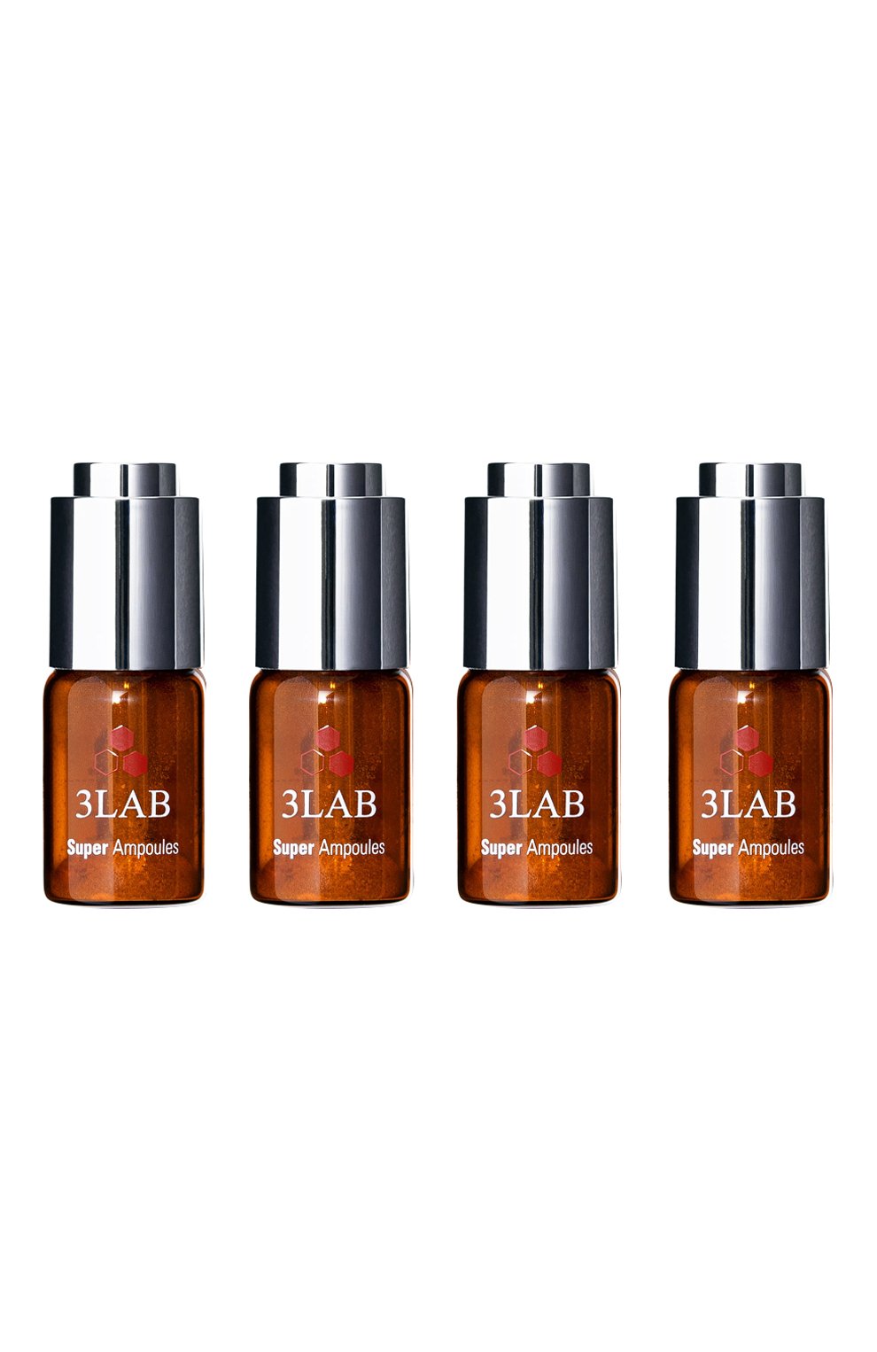 Двухкомпонентная антивозрастная сыворотка для лица super ampoules 3LAB бесцветного цвета по цене 123690 руб., арт. 0686768002747, фото 2 Двухкомпонентная антивозрастная сыворотка для лица super ampoules 3LAB, арт. 0686768002747, фото 2